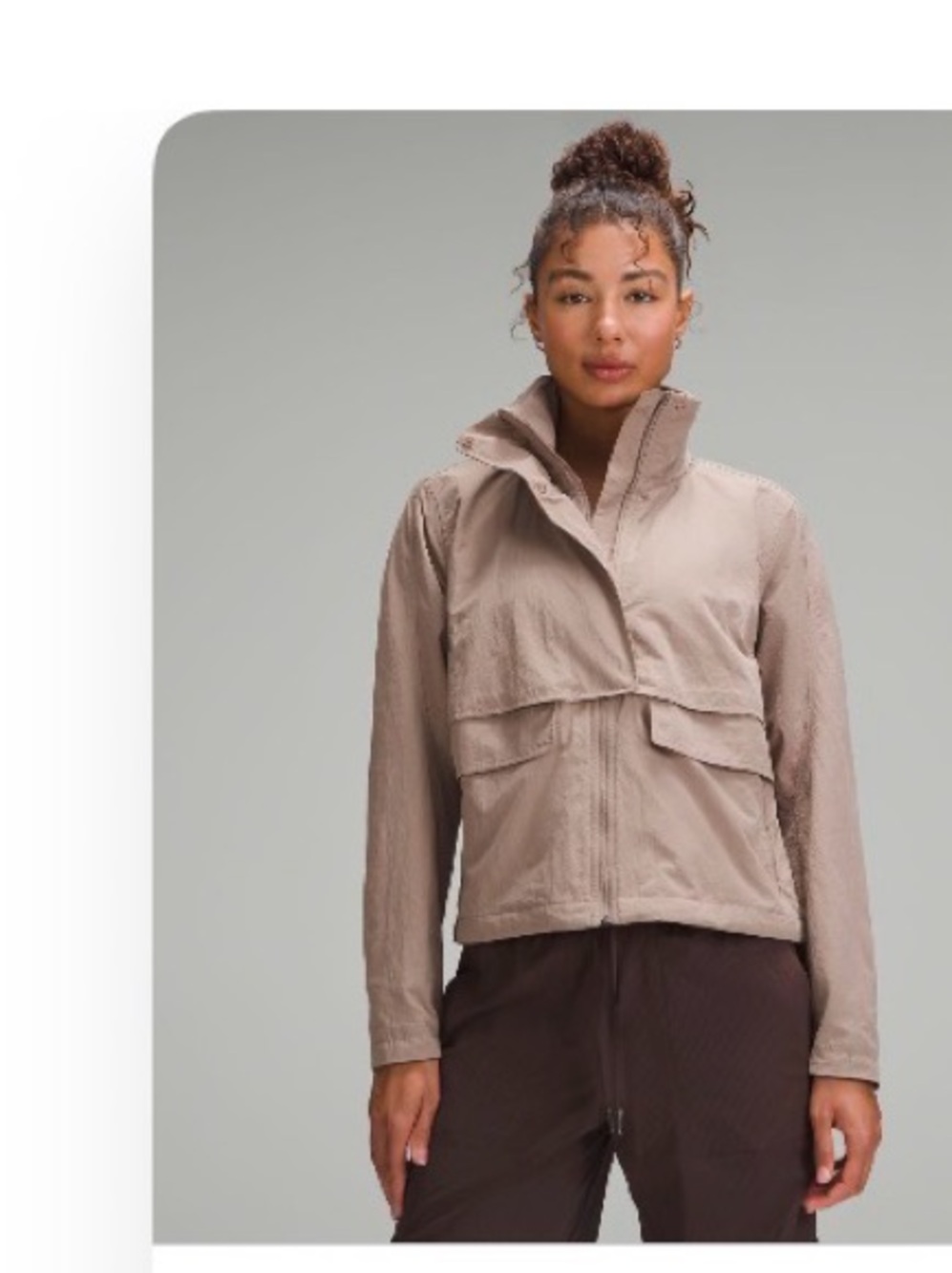 lululemon athletica Women's Dusty Mauve Utility Jacket